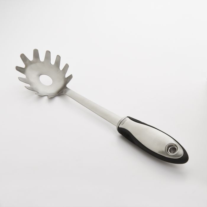 Steel Spaghetti Server by Kiss the Cook