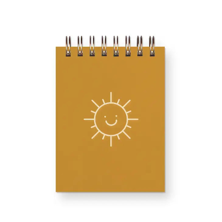 Smiling Sunshine Mini Jotter Notebook by Wild Lark
