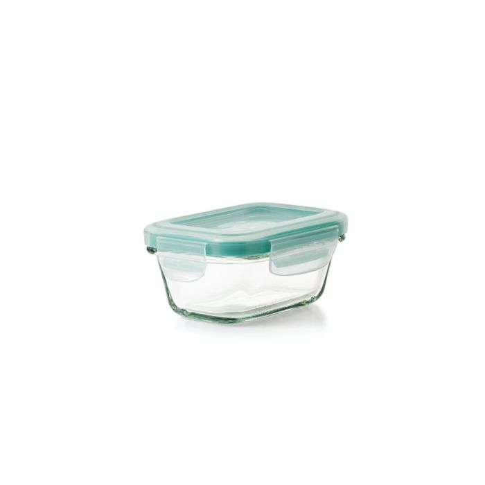 Rectangular Snap Glass Container by Kiss the Cook