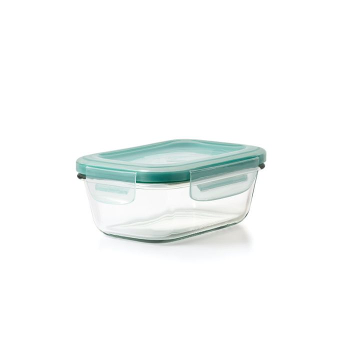 Rectangular Snap Glass Container by Kiss the Cook