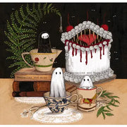 Spooky Tea Party Fine Art Print