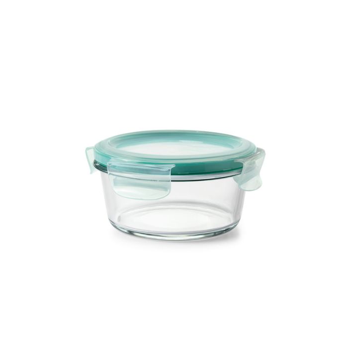 Round Snap Glass Container by Kiss the Cook