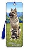 Artgame - German Shepherd - 3D Bookmark