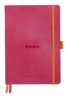 Rhodia Goalbook Journal, A5, Dotted - Raspberry (B06Y6DQQ9M)