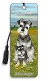 Artgame - Schnauzer - 3D Bookmark