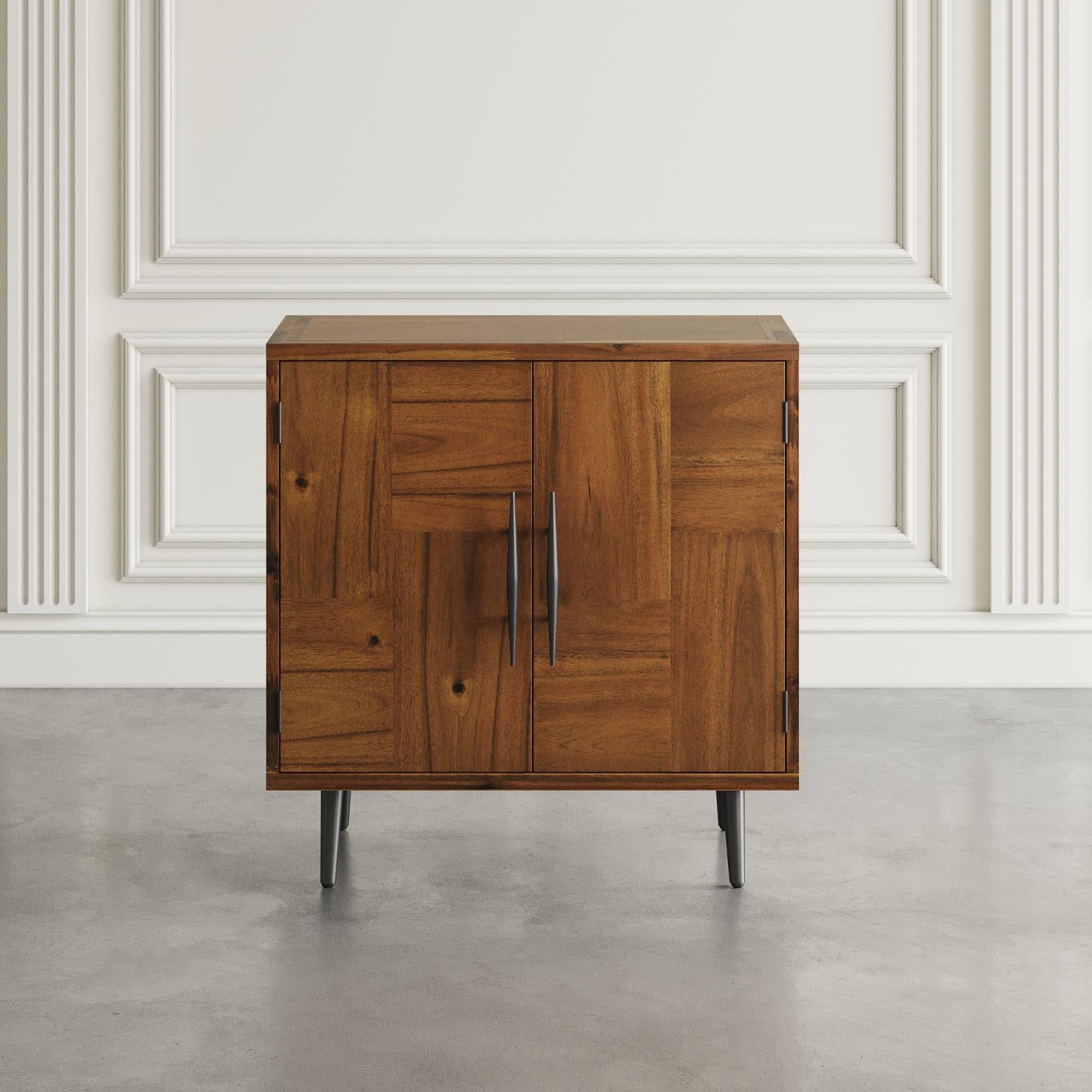 Colhane Cabinet Acacia Wood 2 Door Cedar by Homeportonline