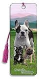 Artgame - French Bulldog - 3D Bookmark