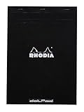 Rhodia Black Dot Pad 8.25x12.5 Nº 18