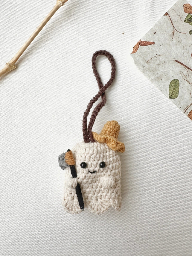 Halloween Crochet Car Hanger & Keychain