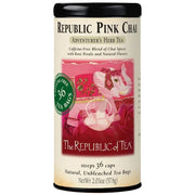 Classic Herbal Tea Tin - Republic Pink Chai 36bags by Homeportonline