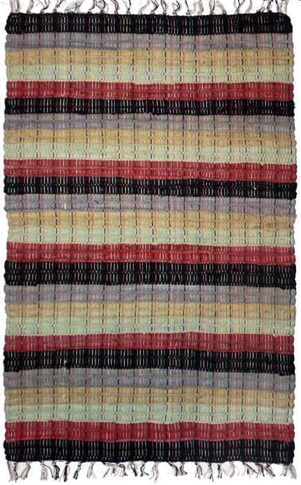 Lido Rag Rug Cotton Mesa 2' x 3' by Homeportonline
