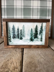 Evergreens Landscape Decor