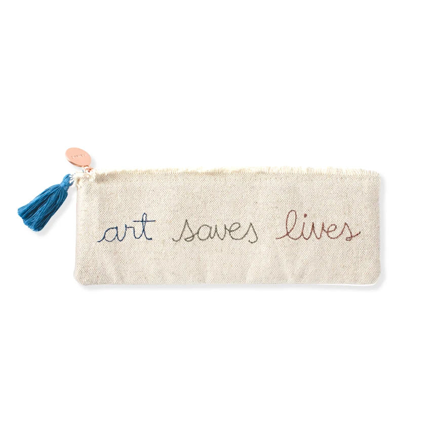 Zip Pouch and Pencil Pouch by Fringe Studio