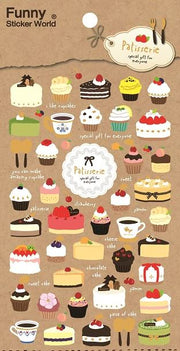 Stickers Patisserie Pastries by Homeportonline