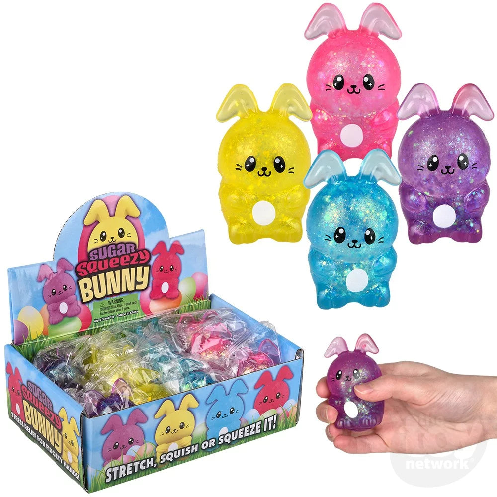 Easter Squeezy Sugar Rabbit 2.5" Sold Individually by Homeportonline