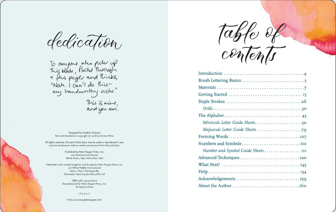Art Center Artist's Book Brush Lettering From A To Z by Homeportonline