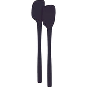 All Silicone Mini Spatula & Spoonula S/2 - Charcoal by Homeportonline