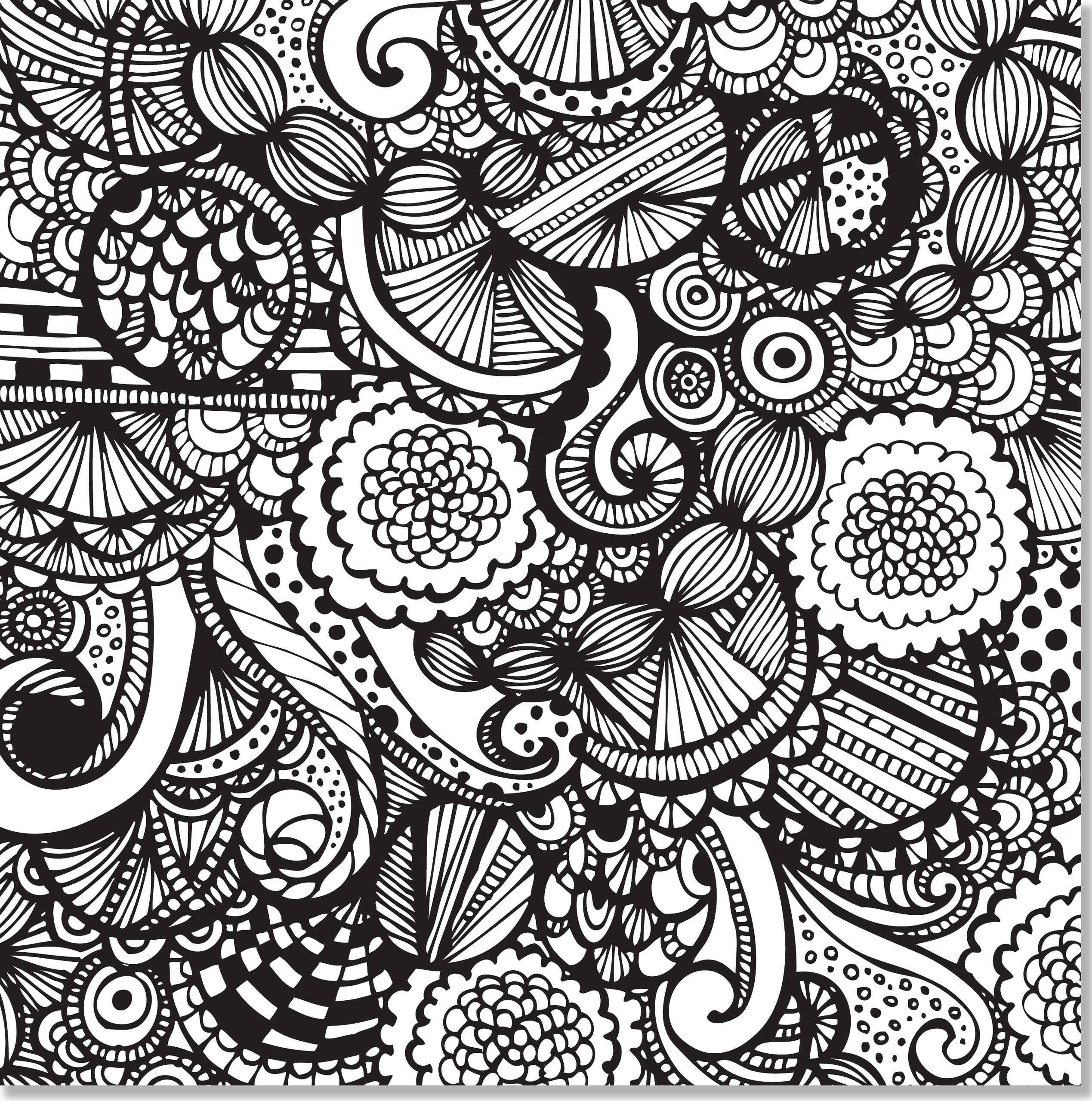 Artist's Adult Coloring Book Joyful Designs by Homeportonline