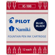 Pilot Namiki Ink Cartridges  Blue & Black  12/Pkg.