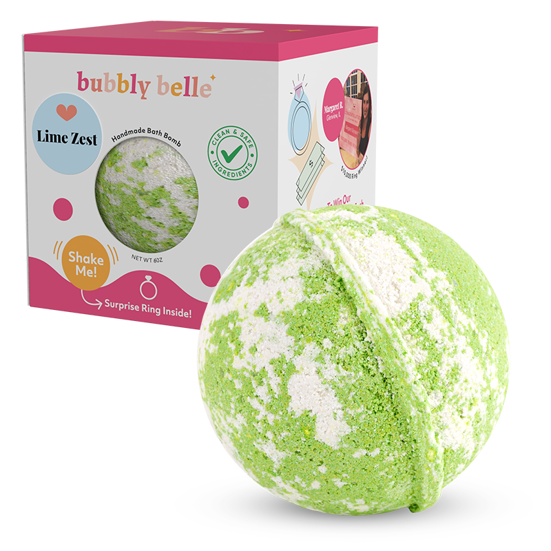 Lime Zest Bath Bomb by SidePony Boutique