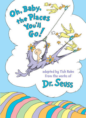 Dr. Seuss Book Oh Baby The Places You'll Go (7x9 Hardcover) by Homeportonline