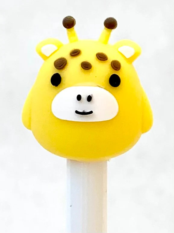 Gel Pen Happy Friends (Giraffe, Cow or Fox) Retractable (Sold Individually) by Homeportonline