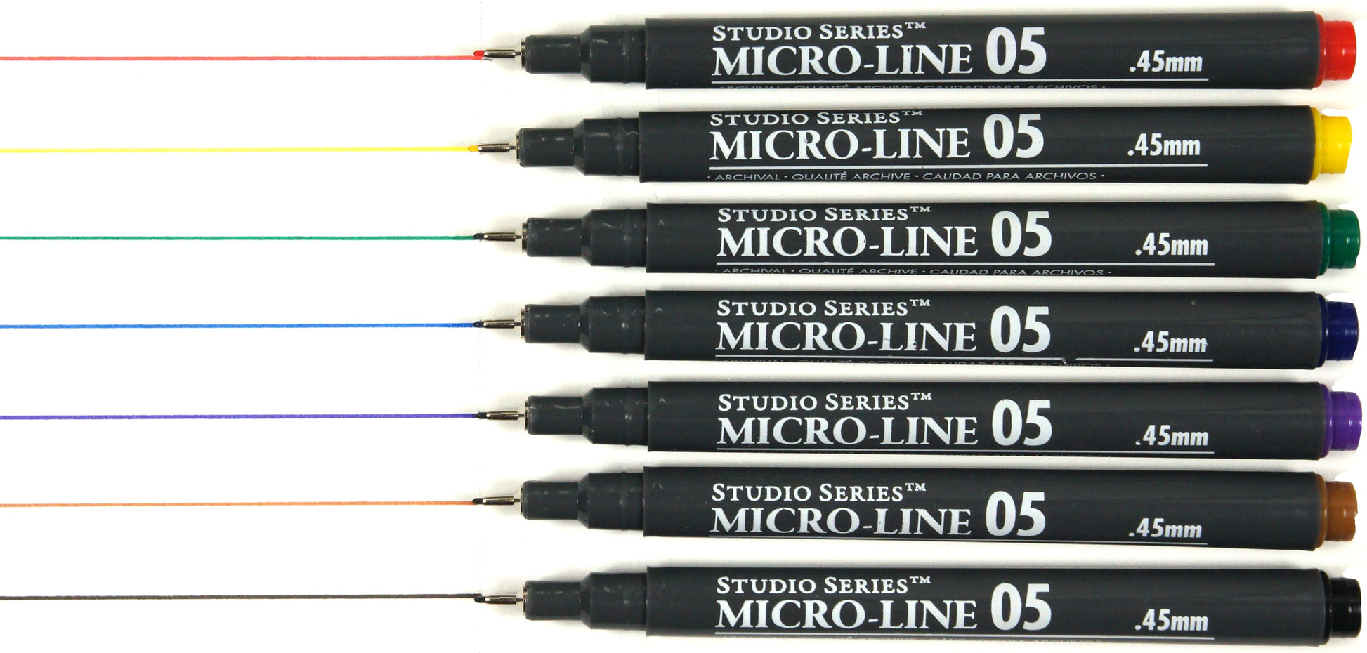 Art Center Pen Set Micro-Line 7 Colors by Homeportonline