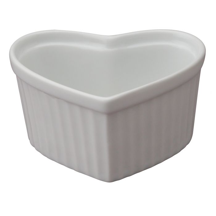 Heart Ramekin 3.75" x 2" by Kiss the Cook