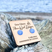 Sea Glass Studs