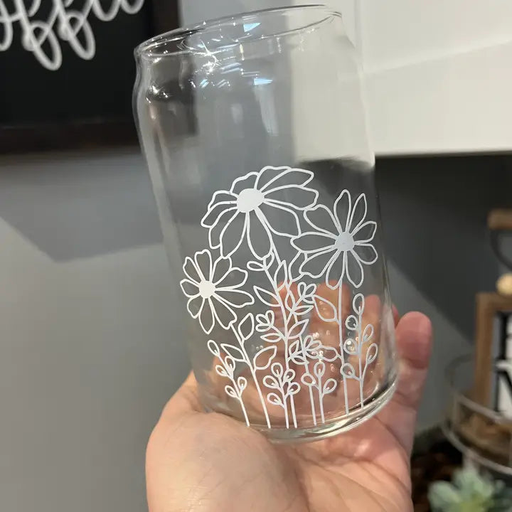 Boho Sips 20 oz glass