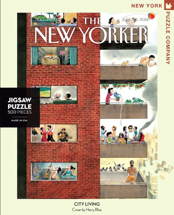 New Yorker Puzzle 500 Piece City Living by Homeportonline
