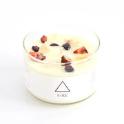 Fire - Zodiac Inspired Crystal + Essential Oil Candle
