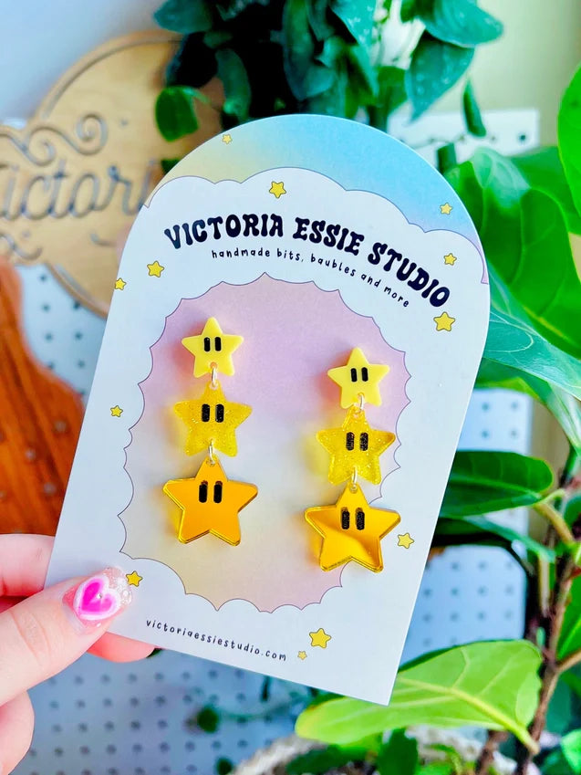 Earrings by Victoria Essie Studio
