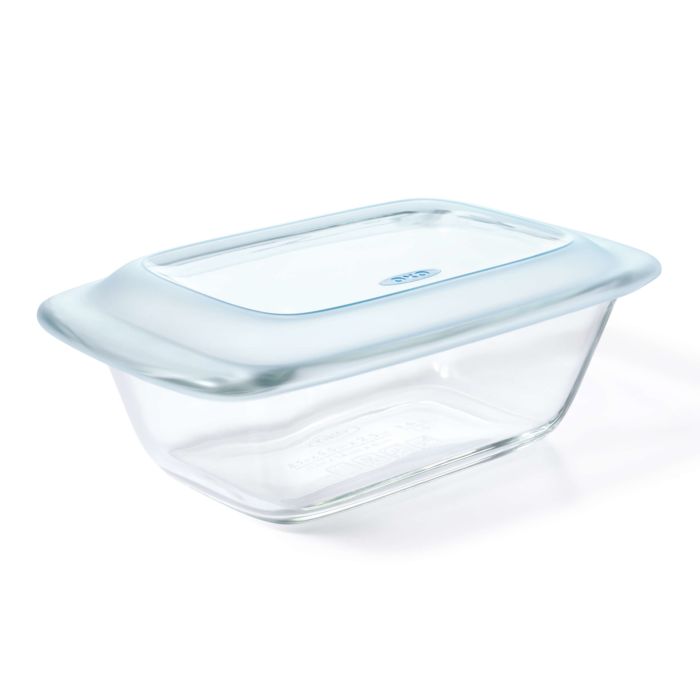 Glass Loaf Pan With Lid by Homeportonline