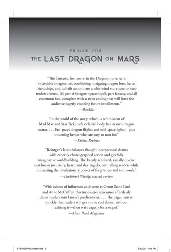 Last Dragon on Mars