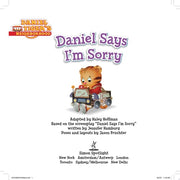 Daniel Says I'm Sorry