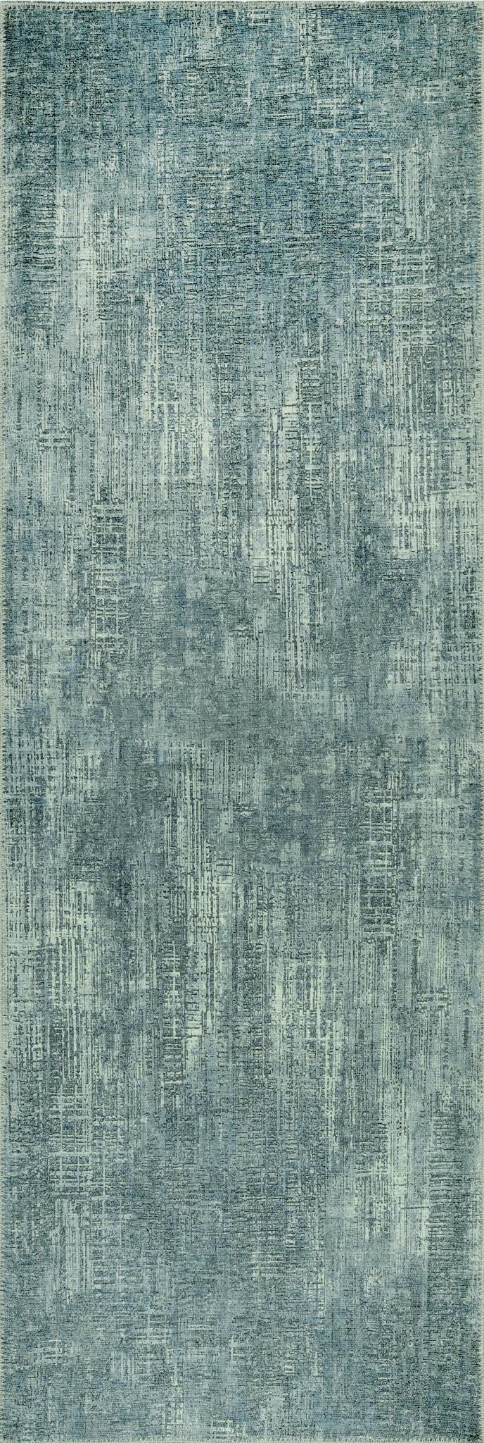 London Elements Teal Washable Rug 5' x 7'6" by Homeportonline