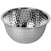 Hammer Dots Steel Mixing Bowl Small by Homeportonline