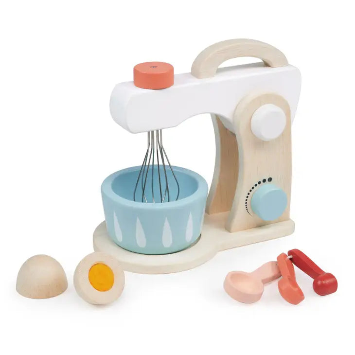 Wooden Cake Mixer Toy