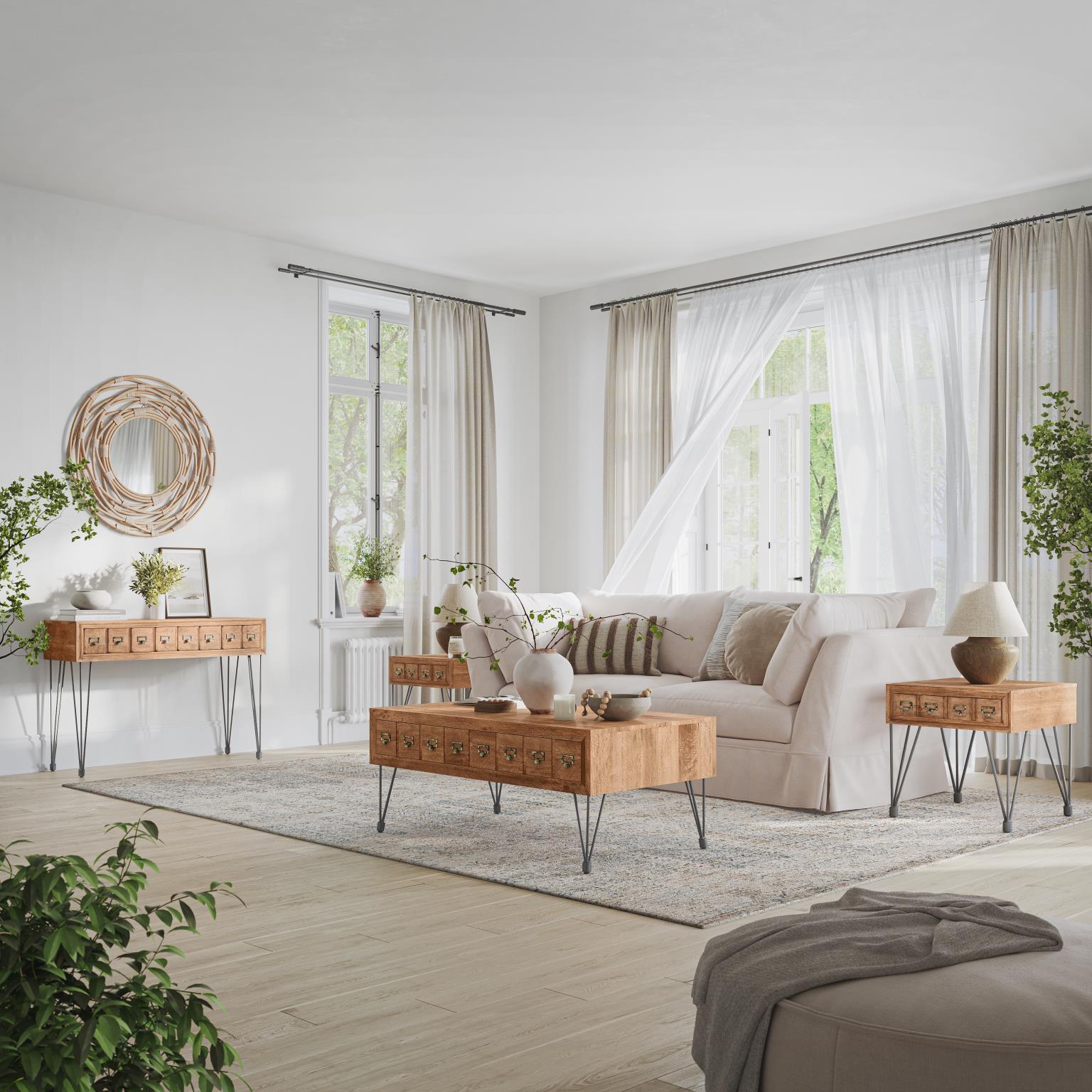 American Vintage End Table by Homeportonline