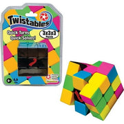 Winning Moves Games USA Twistables 3x3x3 Puzzle  Silky Smooth Mechanical Twisty Puzzle for Ages 8+