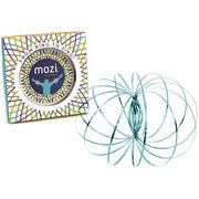 Mozi by Fun in Motion Toys – Amazing Geometric Arm Ring Toy Set – Easy to Use – Dazzling to Watch Ages – Makes a Great Gift (Sapphire Blue)