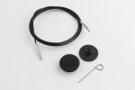 KnitPro (Knitter's Pride) Stainless Steel Swivel Cords by Must Love Yarn