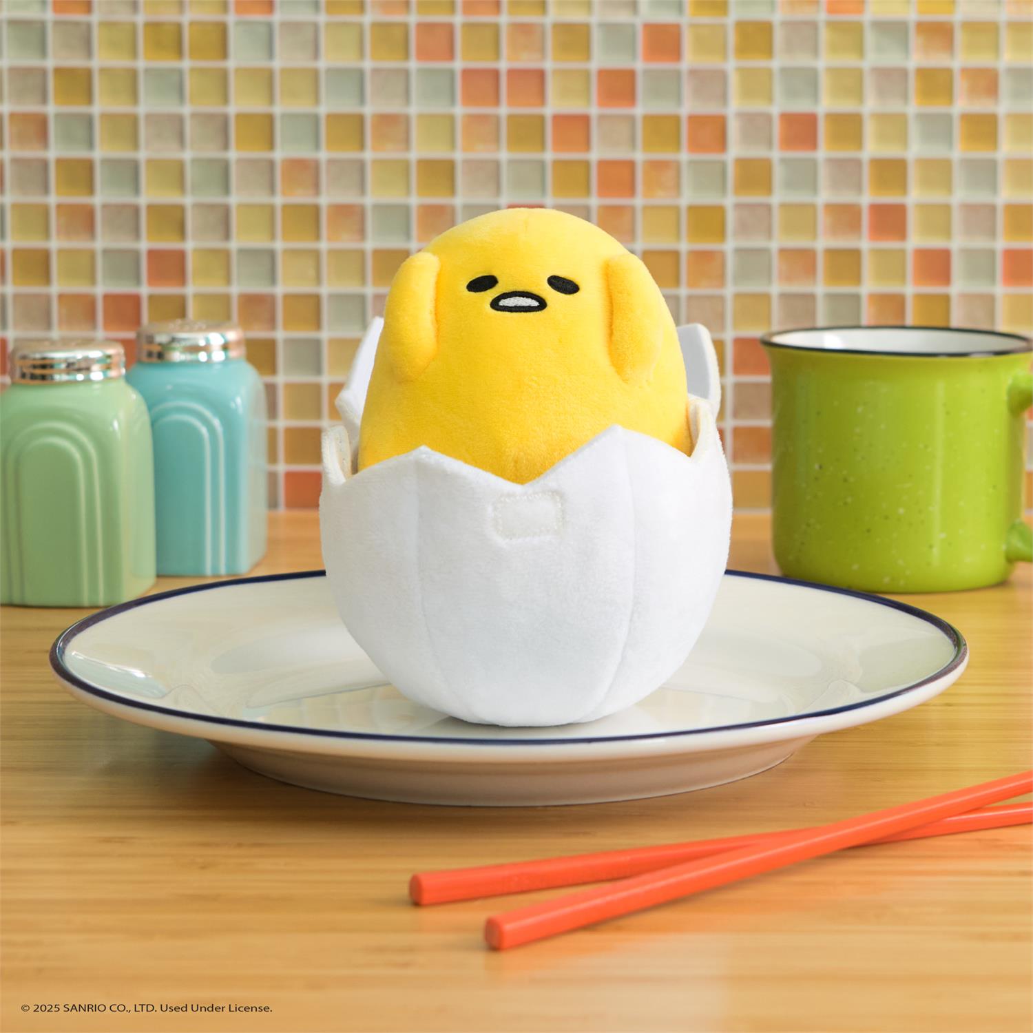 Plush Sanrio Gudetama Eggshell 5" by Homeportonline