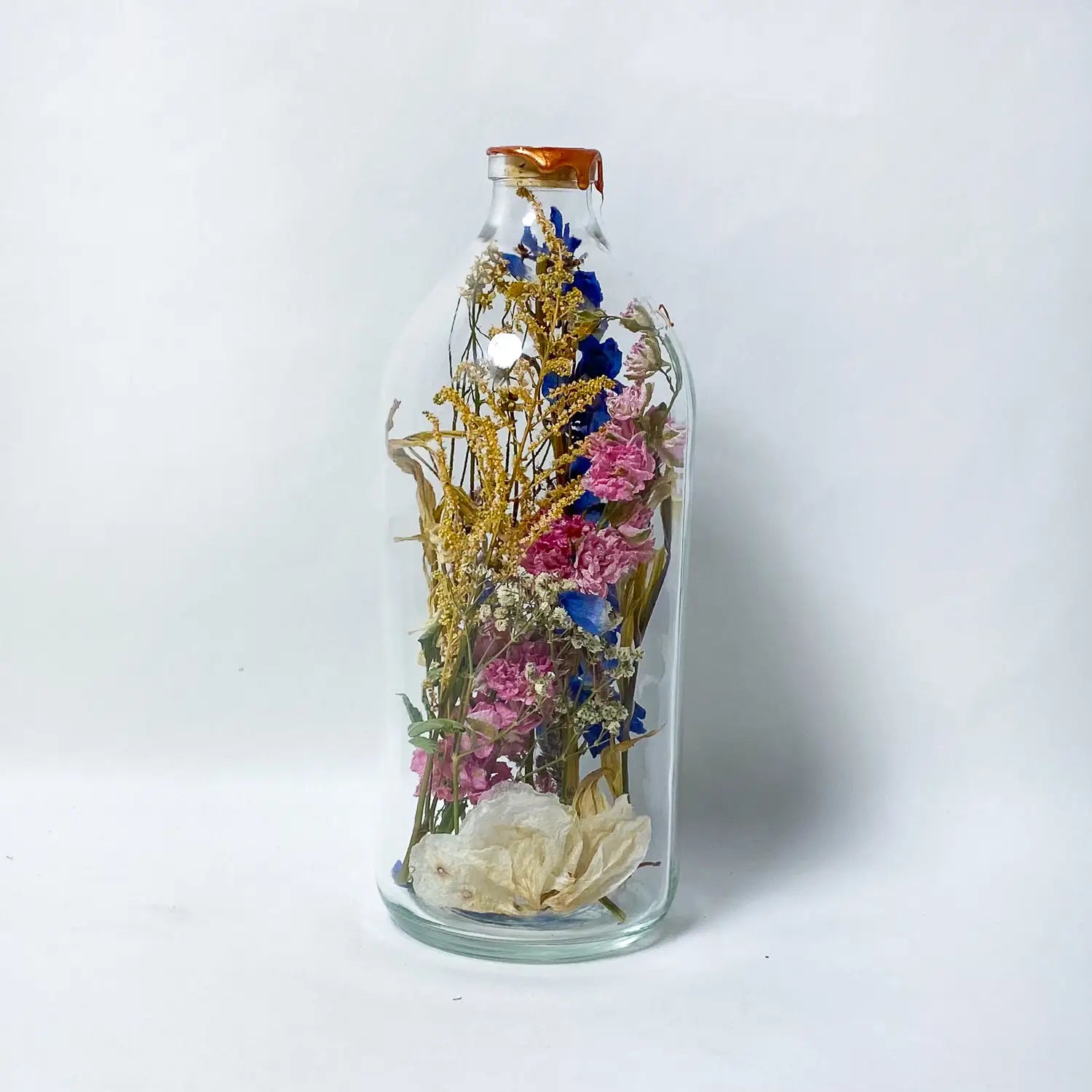 Dried Florals in Glass