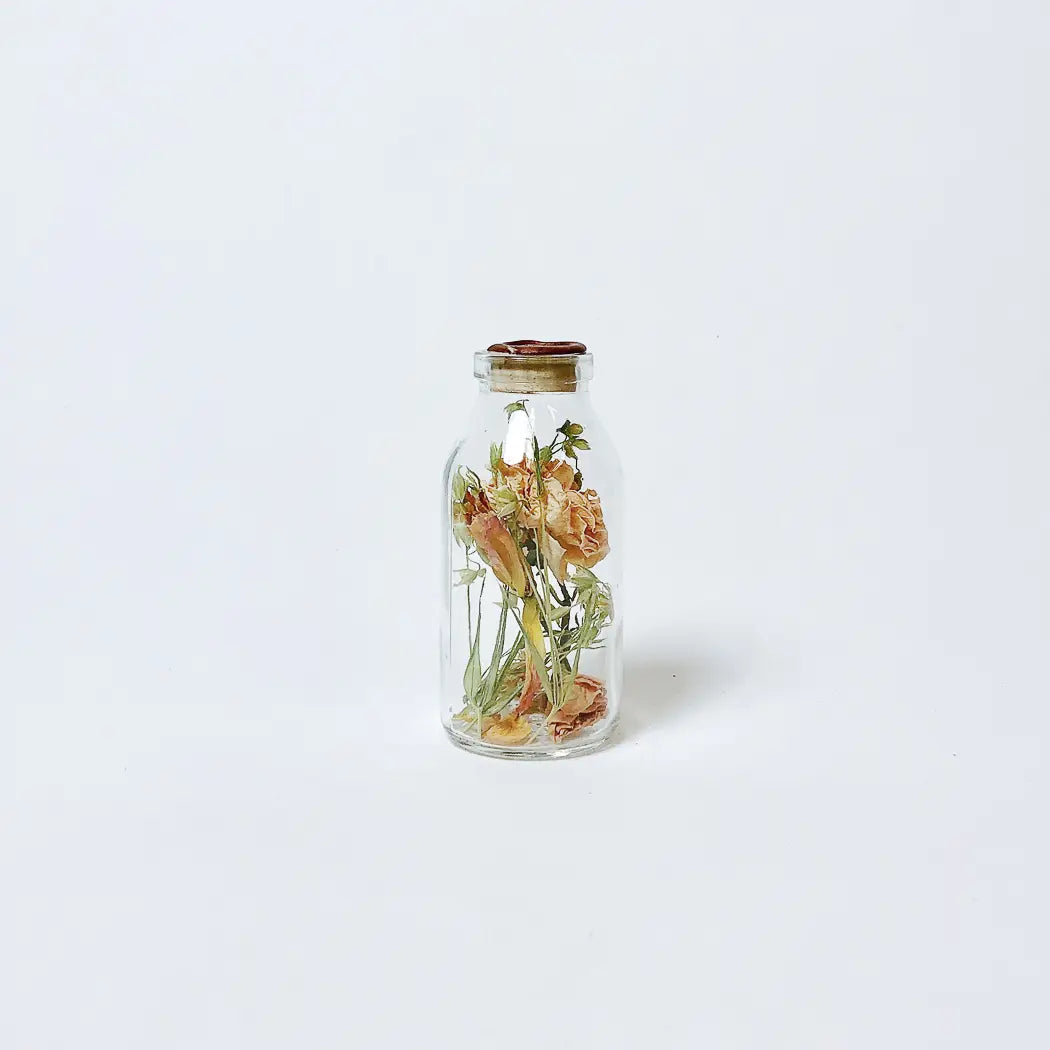 Dried Florals in Glass
