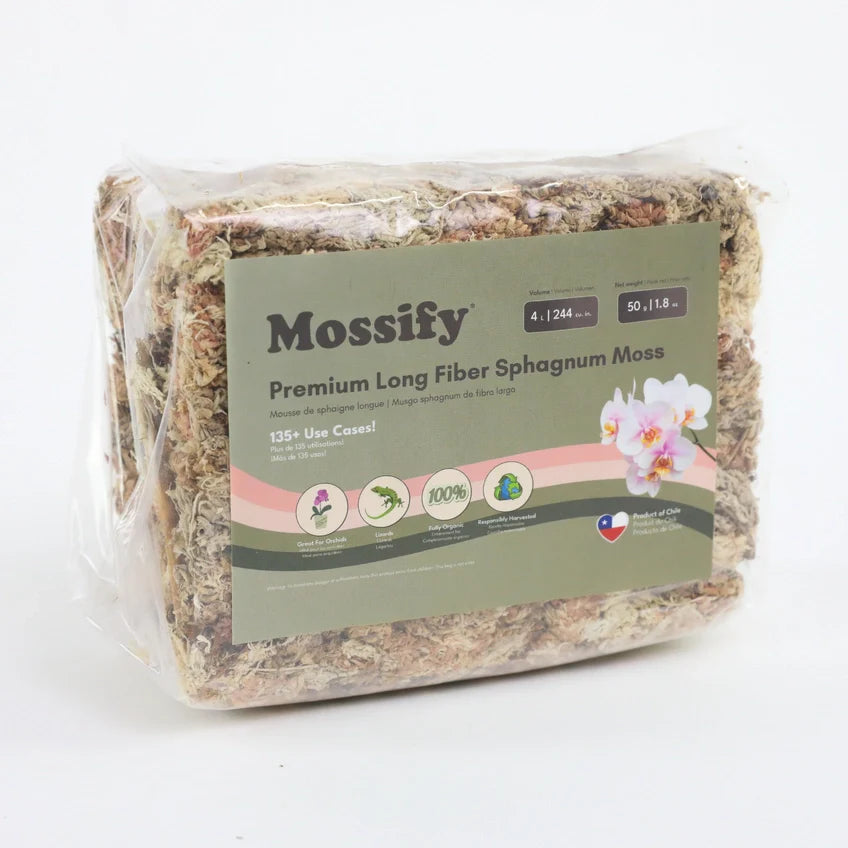 Premium Long Fiber Sphagnum Moss 50g