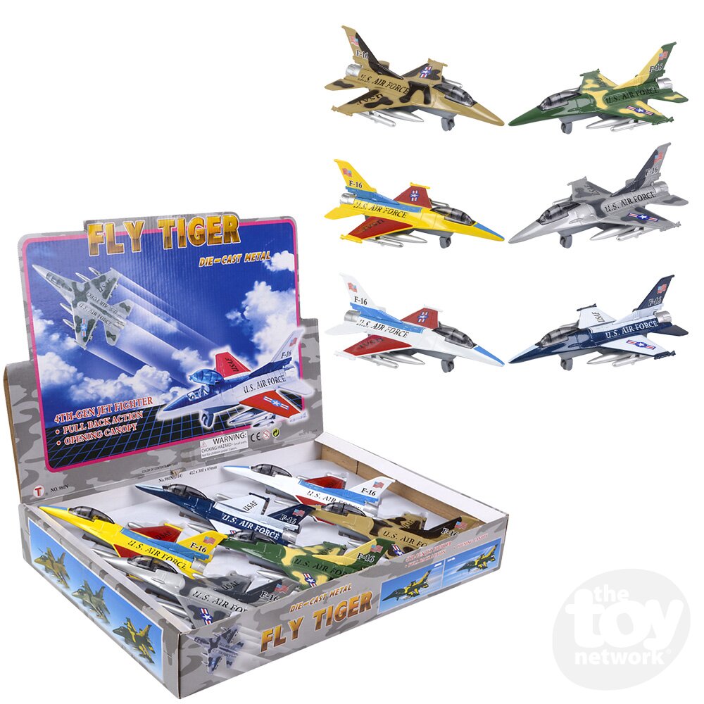 Diecast Jet F16 7" by Homeportonline