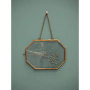 Hexagon Hanging Frame in Glass
