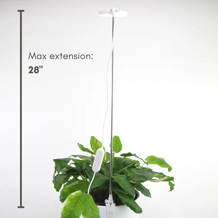 White Adjustable LED Plant Light